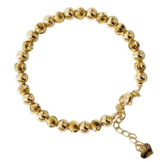 Gold Beads Bracelet