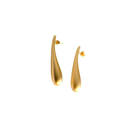 Boucles d'oreilles Larmes dorées