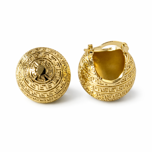 Boucles d'oreilles Aztèque