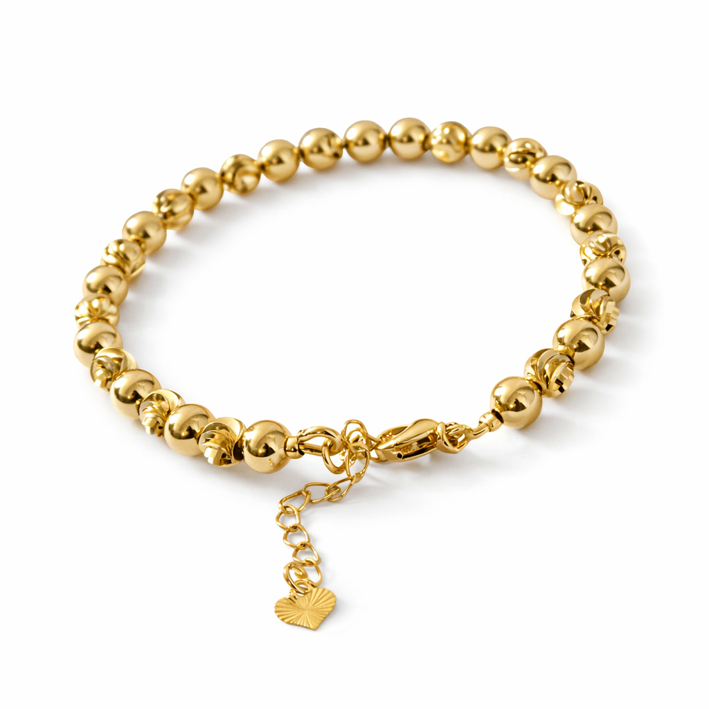 Bracelet Perles d'or